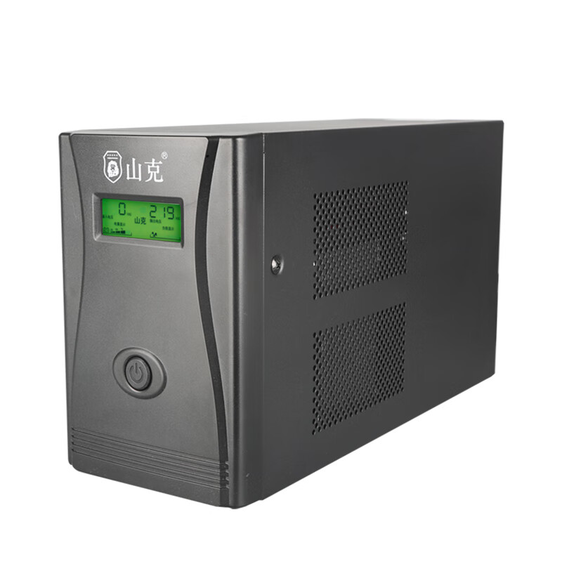 山克DS1000L UPS不间断电源评测 600W家用停电应急备用与长延时外接方案